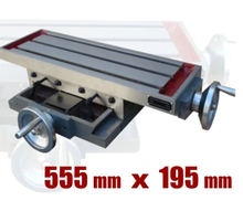 Stół Krzyżowy do Wilarki Frezarki Tokarki 555x195 mm