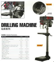 Máquina de perforación industrial y palanca ZS1725F