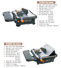Cortador de mosaico TC180V