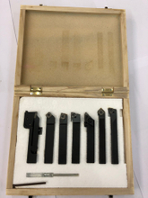 Drehmeisselsatz MIT HM-Wendeplatten, 7-TLG, 20 mm
