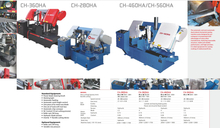 Sierra de banda completamente automática de la serie CH CH-280HA-CH360HA-CH460HA-CH560HA