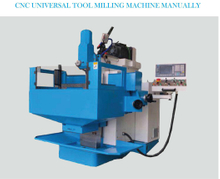 Máquina de fresado de herramientas universales CNC manualmente XKF8140