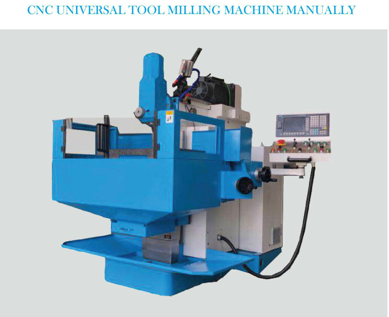 Máquina de fresado de herramientas universales CNC manualmente XKF8130