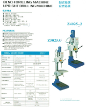 Máquina de perforación de banco Z4025-2