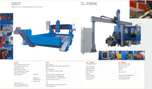  Máquina de aserración de banda de bloque/placa vertical G607-CL230NC