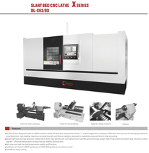 BL-X63 80 Slant Bed CNC torno 