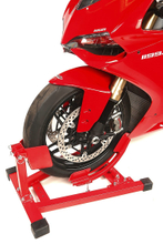 Motorfiets Inrijwielklem Model 2