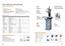 Máquina de perforación y fresado BF25VB