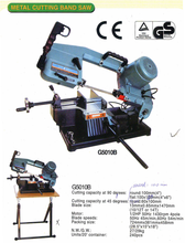 Sierra de banda de corte de metal G5010b