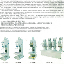 Serie Z de máquina de perforación vertical Z 