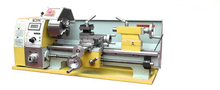  Tornio KC210G 8x16 con caja de cambios de roscado inverso, motor sin escobreses de alta calidad sin escobillas con función de alimentación automática postiva e inversa mini matrimonio de torno de metal