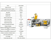 Máquina de torno semi-CNC HX240E