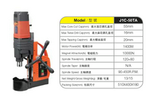Taladros maganéticos J1C50T