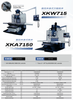 CNC Tipo de cama Universal Machine XKW715-XKA7150