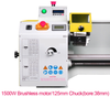 Máquina de torno semi-CNC HX240E