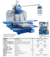 Máquina de fresado universal x716