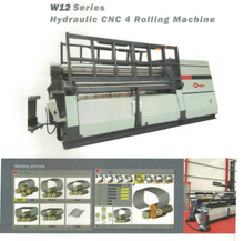 SERIE W12 HIDRÁULICA CNC 4 Máquina rodante 