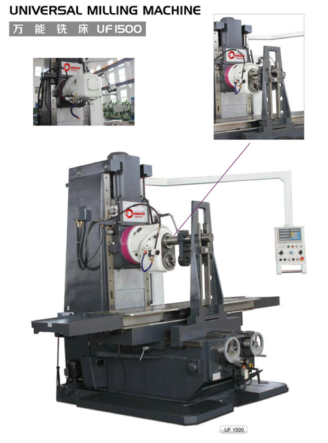 Machina de fresado universal UF1500