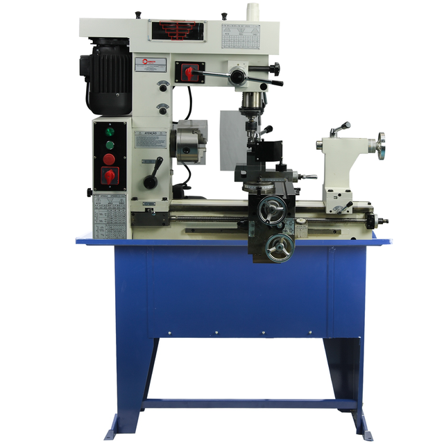 Torno Furadira Fresadora de Bancada CTTFF500