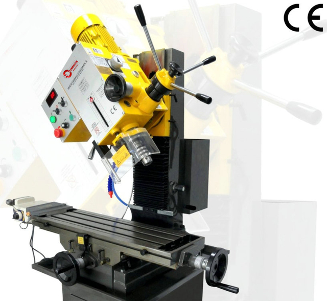 Máquina de perforación y fresado totalmente industrial Vario Zay7045v