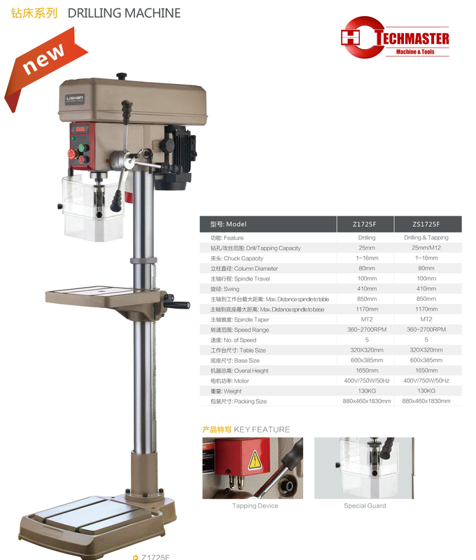 Máquina de perforación Z1725F-ZS1725F