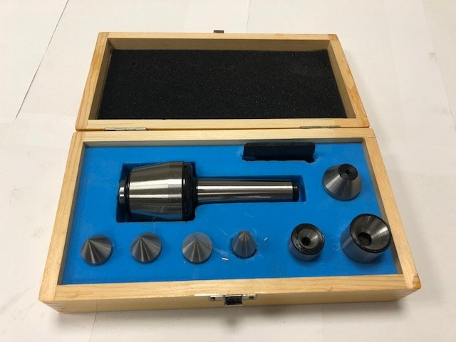 Mitlaufende Körnerspitze Mk 5 - set