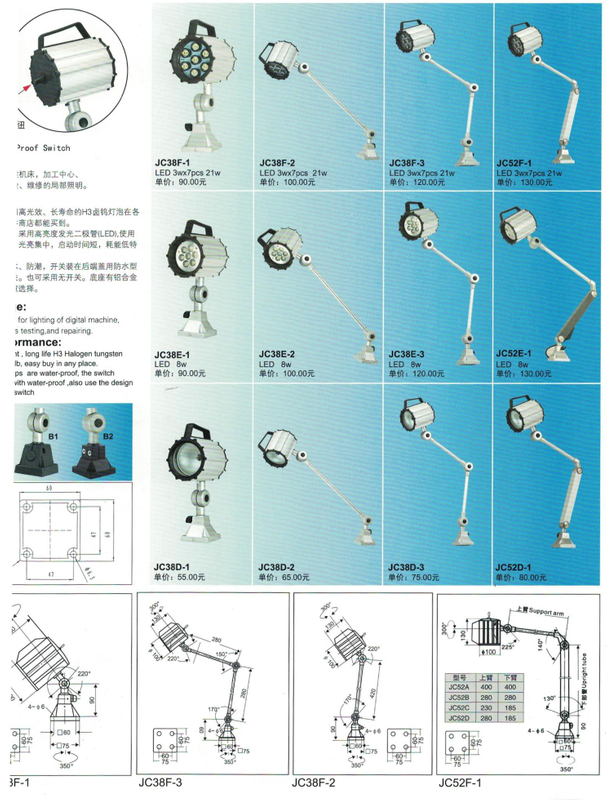 Luces halógenas JC38