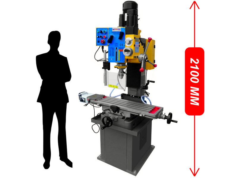 Máquina de perforación completamente industrial Cabeza de engranaje Auto - Máquina de perforación y fresado de alimentación ZX7045C