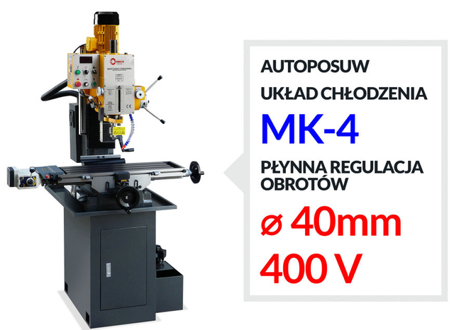 Máquina de perforación y fresado totalmente industrial Velocidad de Vario Zay7040v