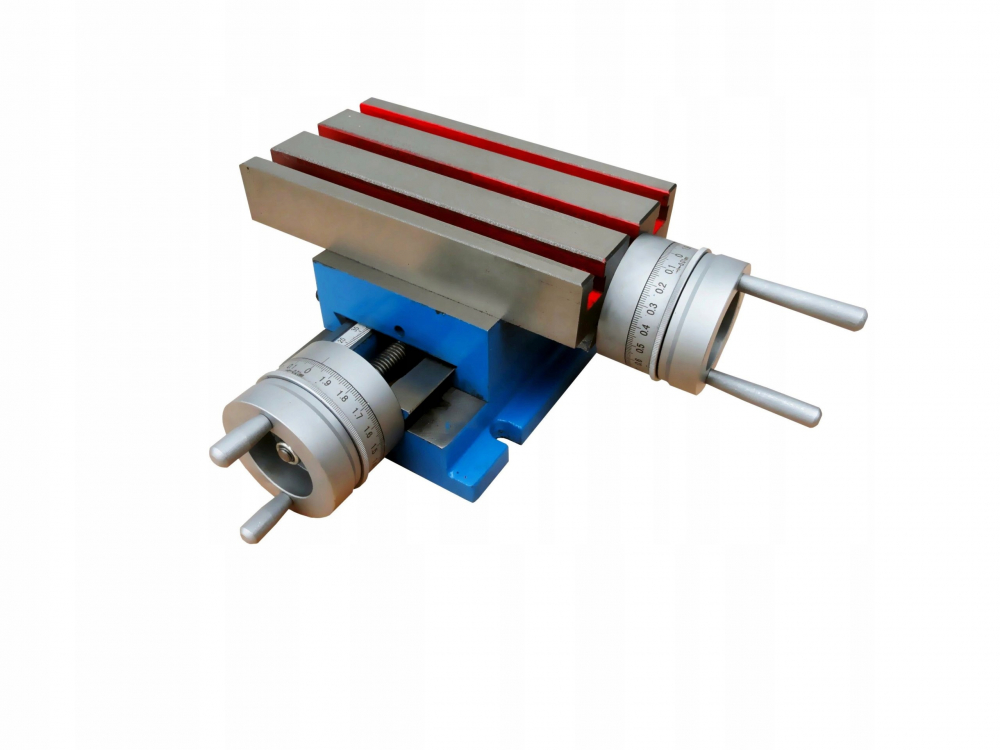 Stół Krzyżowy do Wilarki Frezarki Tokarki 185x100 mm