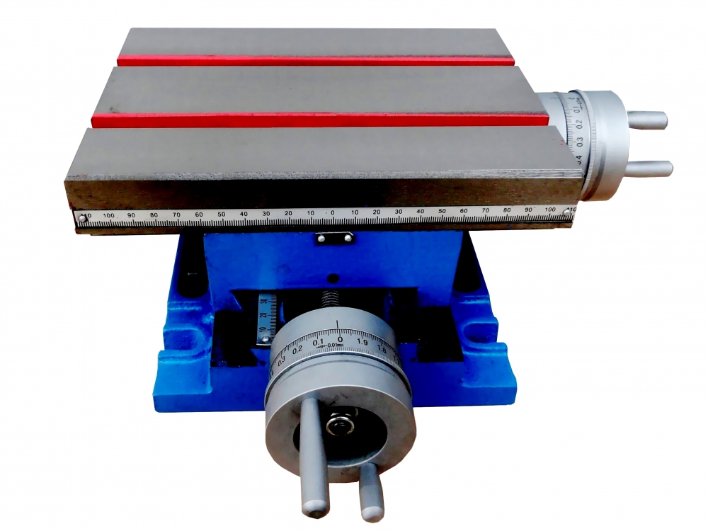 Stół Krzyżowy do Wilarki Frezarki Tokarki 225x175 mm