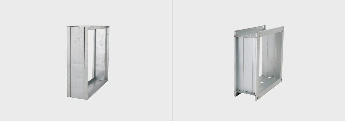 Serie de línea automática del amortiguador de fuego