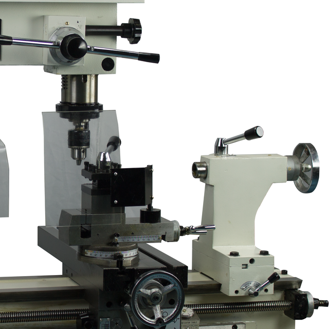 Torno Furadira Fresadora de Bancada CTTFF800