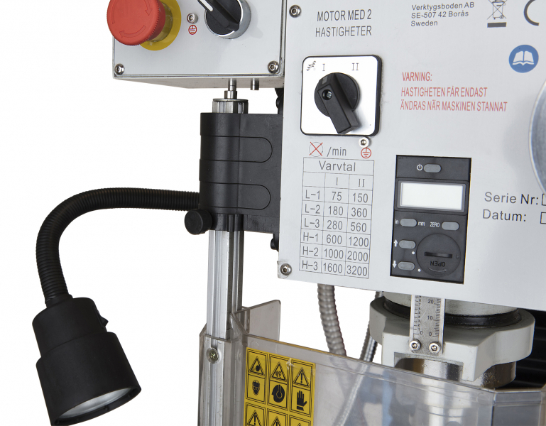 Máquina de perforación y fresado del banco de alimentación de potencia (BF45M)