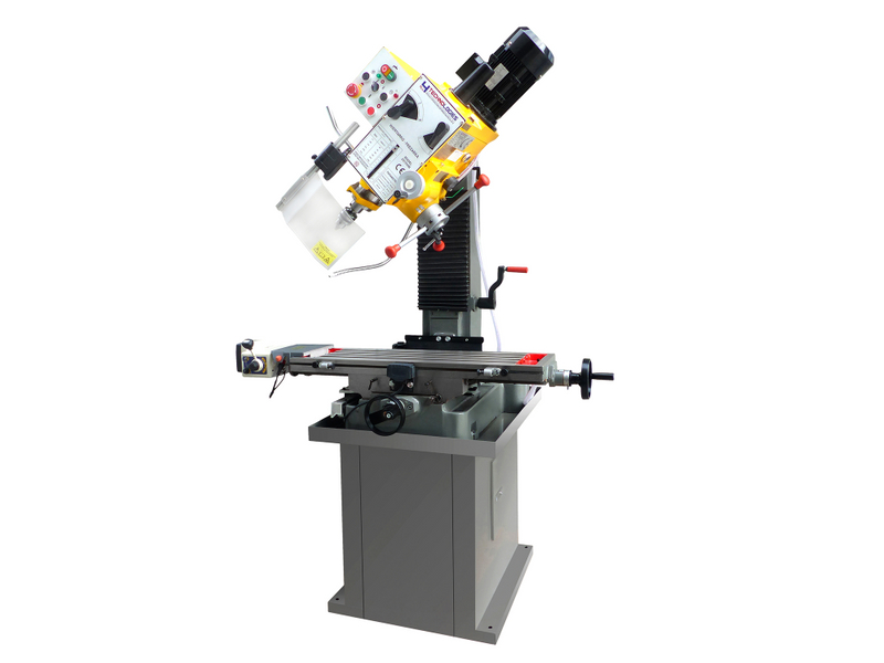 Máquina de perforación completamente industrial Cabeza de engranaje Auto - Máquina de perforación y fresado de alimentación ZX 7045B