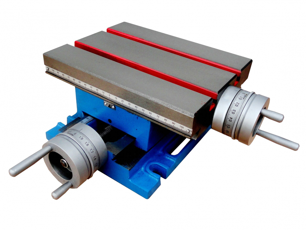 Stół Krzyżowy do Wilarki Frezarki Tokarki 225x175 mm