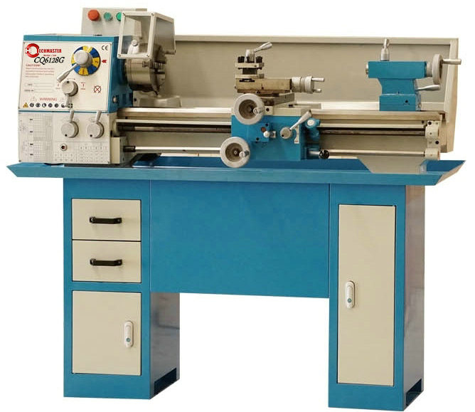 Engranado Heard Bench Lathe CQ6128G 280x700 Mt4 Spindle 280*700 mm Hilo haciendo Máquina de torno de metal