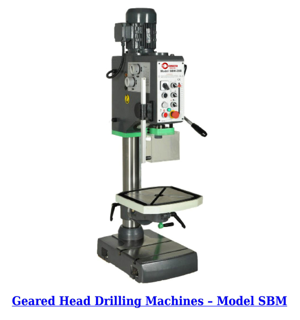 Máquina de perforación de cabeza engranada SBM-28F