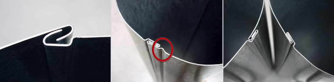 Máquina de cierre de costura de tuberías redondas YJB-1.5x1500