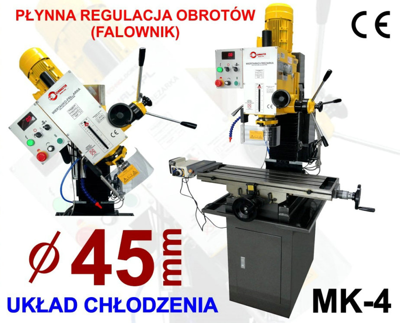 Máquina de perforación y fresado totalmente industrial Vario Zay7045v