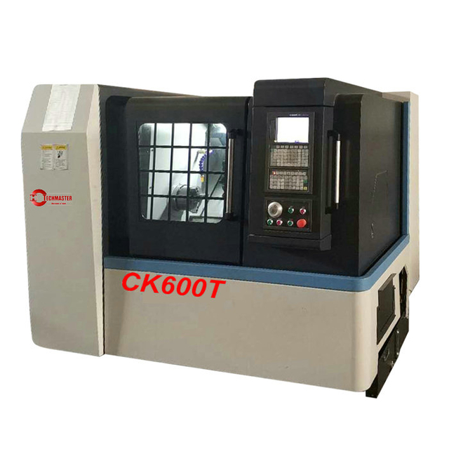  Cama inclinada horizontal CNC torno ck600t