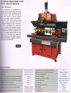 Máquina de perforación para asientos de válvula de gas TD60