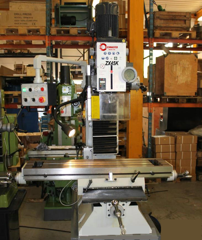 Máquina de perforación y frescura engranada ZX45K