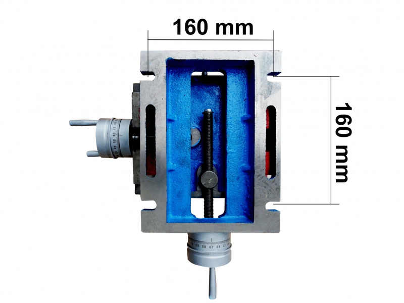 Stół Krzyżowy do Wilarki Frezarki Tokarki 225x175 mm