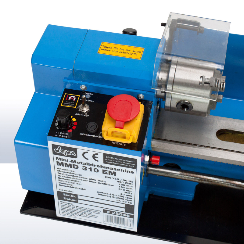 Mini torno mmd 310 em