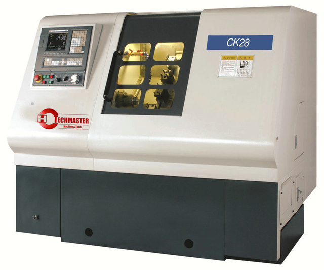 Tipo de cama inclinada pequeña CNC CK28/300