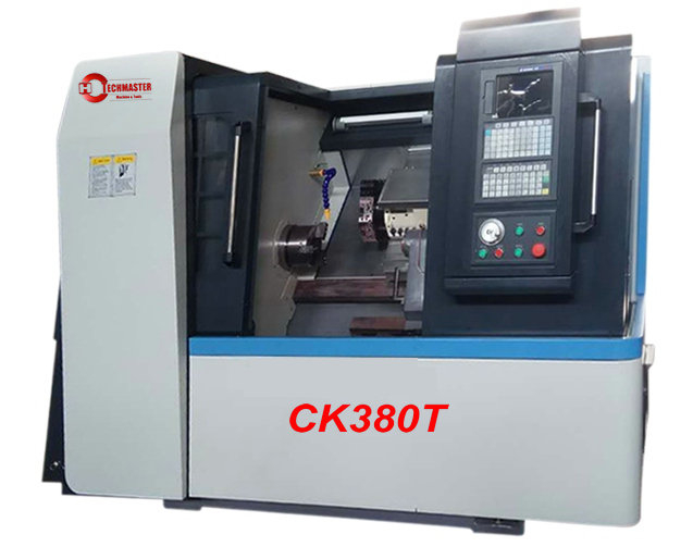  Cama inclinada horizontal CNC torno ck380t