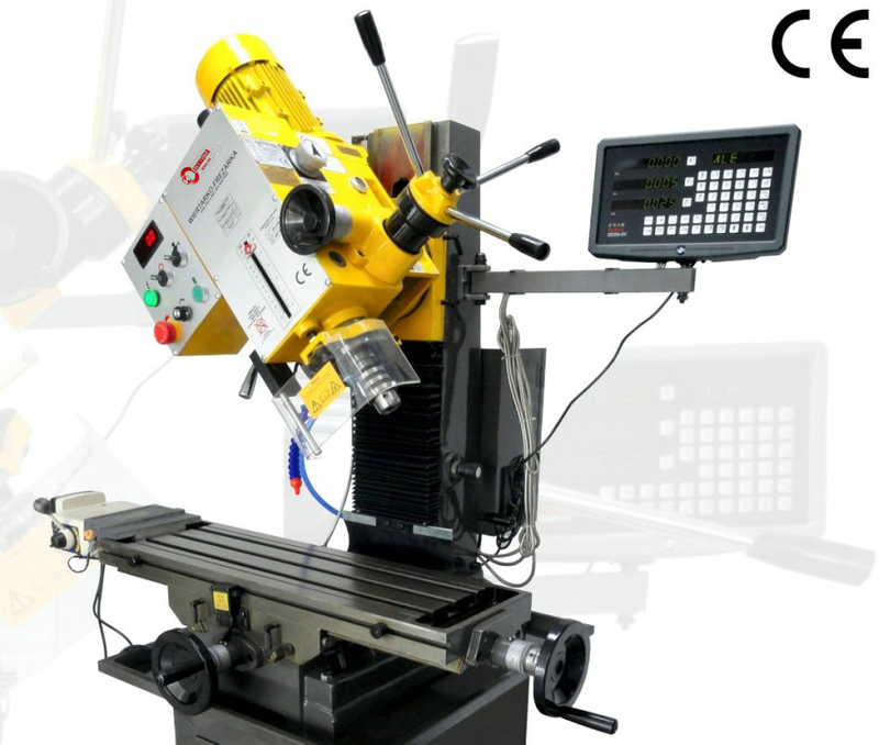 Máquina de perforación y fresado totalmente industrial Vario Zay7045v