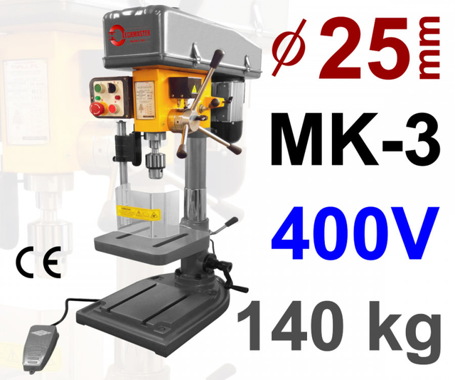 Máquina de perforación totalmente industrial ZS4125B