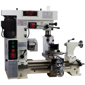 Torno Furadira Fresadora de Bancada CTTFF800